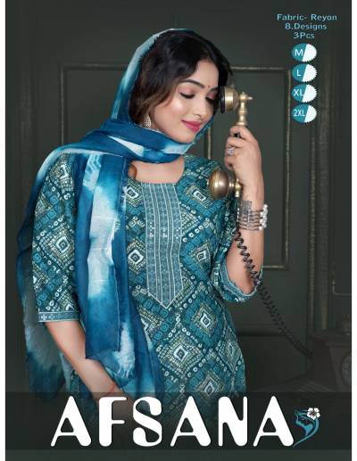 AFSANA VOL.11 BY RSFT DESIGNER RAYON SALWAR SUIT WHOLESALER IN INDIA